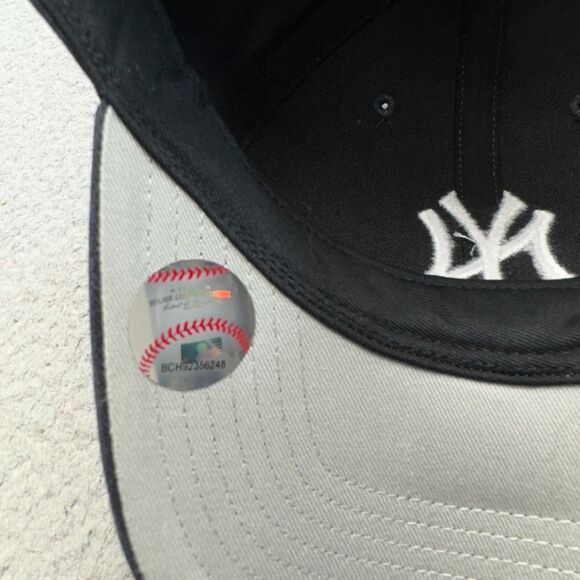 New York Yankees Hat Cap Strap Back Blue 47 Brand Kids Baseball Adjustable Logo - Picture 7 of 10